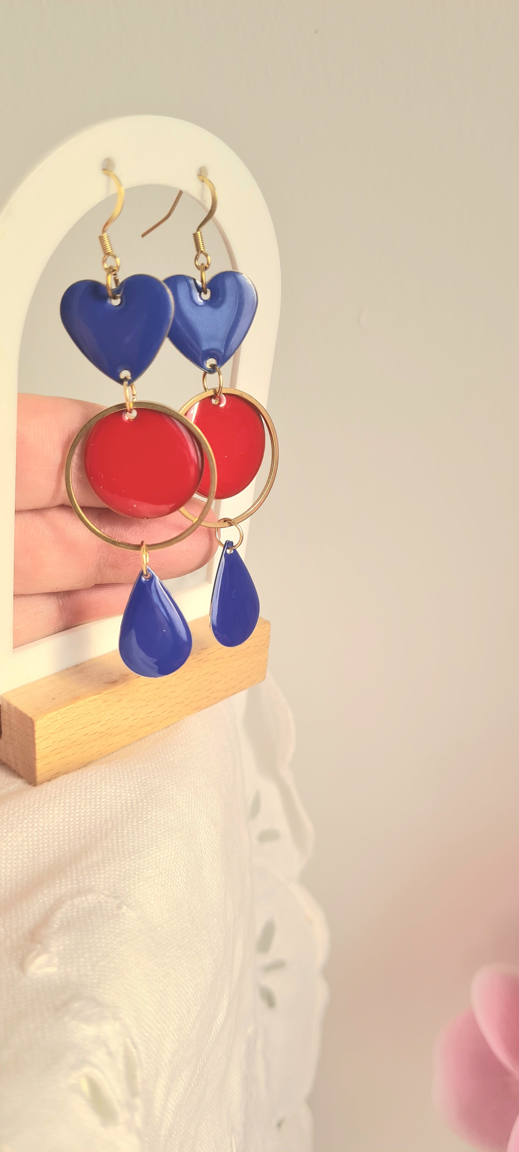 Boucles d'oreilles tendance barbara